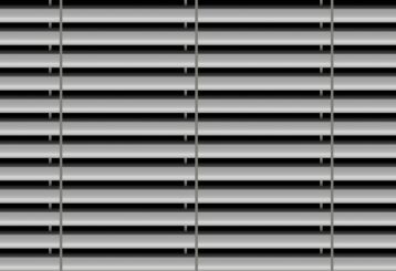 Detailed view of mini blinds enhancing the aesthetic appeal of a home interior.